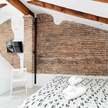 Estudio Para Parejas Con Terraza En La Playa Valencia Exteriör bild