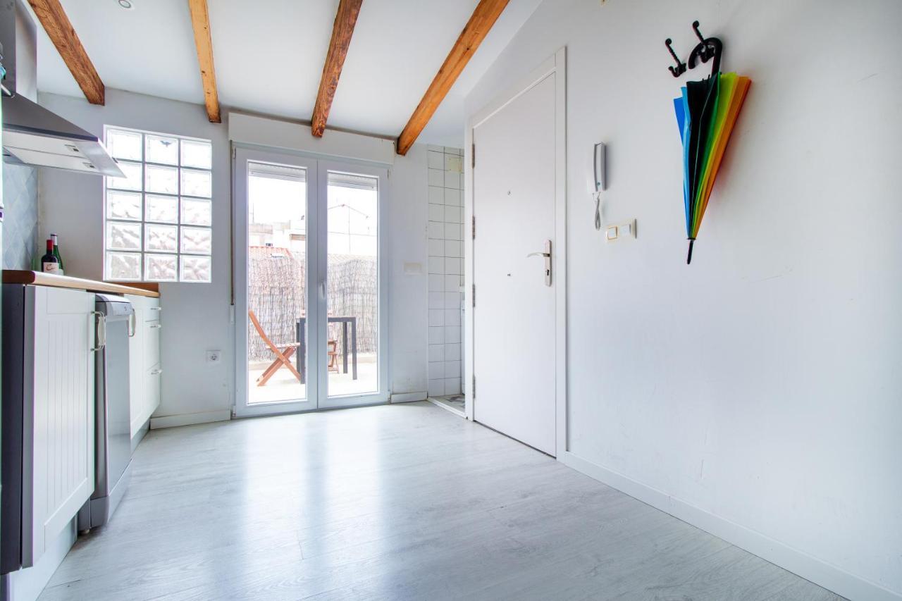 Estudio Para Parejas Con Terraza En La Playa Valencia Exteriör bild