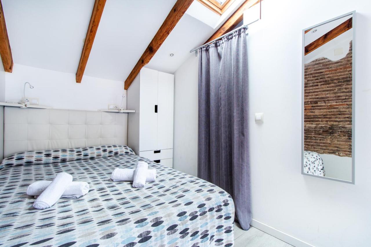 Estudio Para Parejas Con Terraza En La Playa Valencia Exteriör bild
