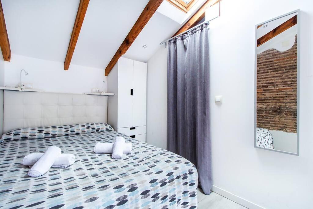 Estudio Para Parejas Con Terraza En La Playa Valencia Exteriör bild